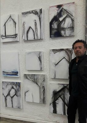Alejandro Naranjo in the Studio