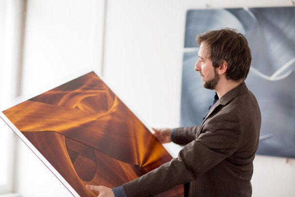 Christoph Schrein in the Studio