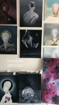 Peter Pitout in the Studio
