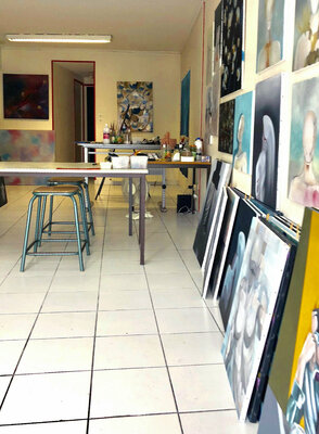 Peter Pitout in the Studio