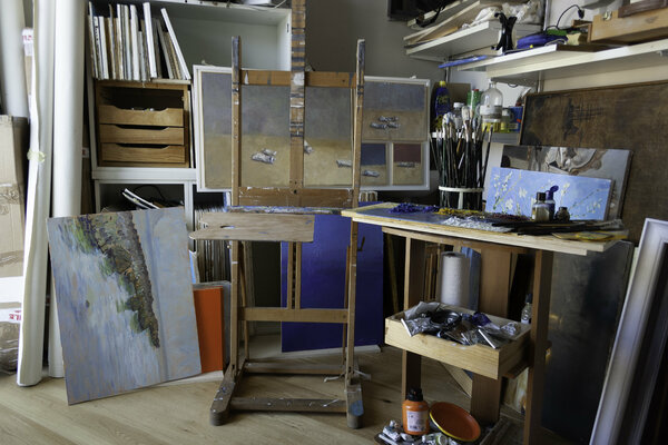 Luca Raimondi in the Studio: my studio