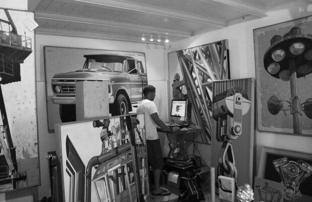 Manuel Di Chiara in the Studio
