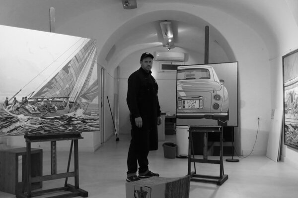 Manuel Di Chiara in the Studio