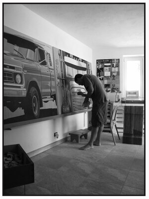 Manuel Di Chiara in the Studio