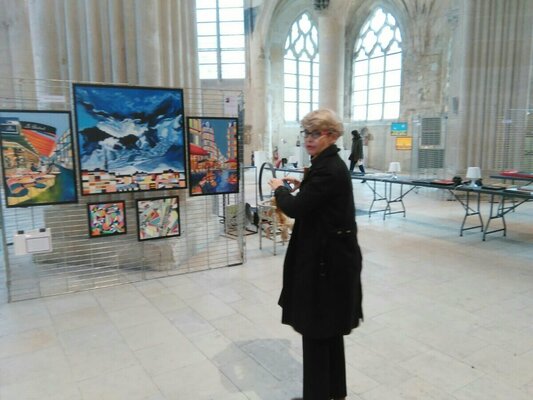 Catherine Sénéchal in the Studio: A l'exposition collective Art en Fête à Senlis du 23 au 27 octobre 2019