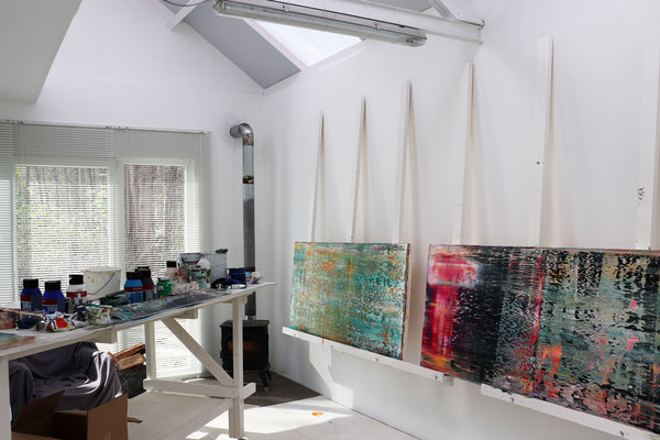 Koen Lybaert in the Studio: studio inside