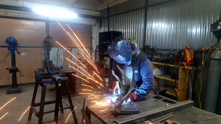 Ovidiu Kloska in the Studio