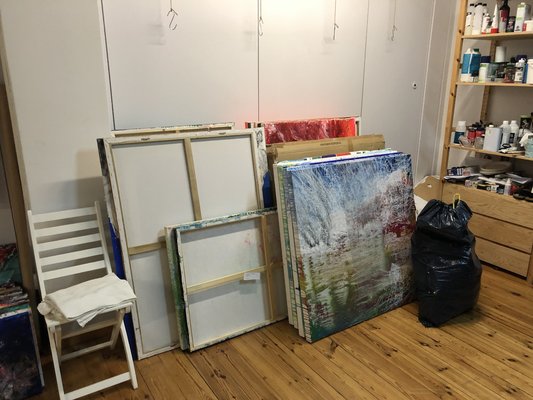 Ute Bivona in the Studio: Meine Bilder