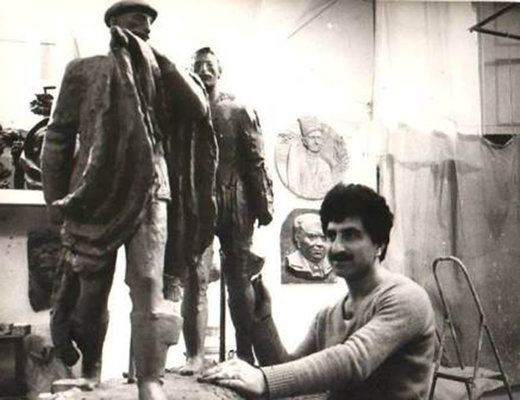 Zakir Ahmedov in the Studio
