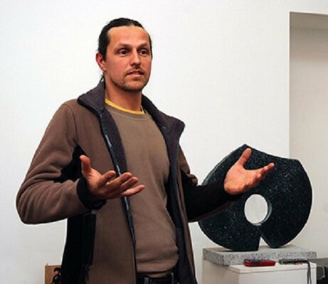 Ognyan Chitakov in the Studio: At Exhibition