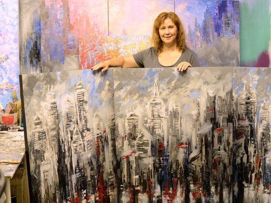 Tatiana Iliina in the Studio