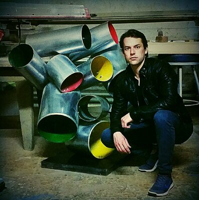 Alessio Luzzi in the Studio