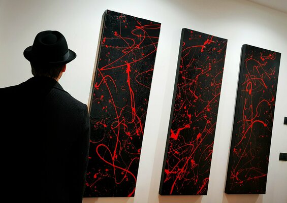 Alessio Luzzi in the Studio