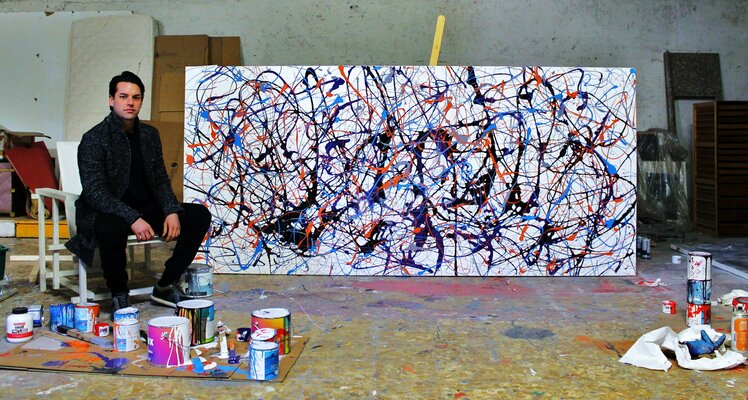 Alessio Luzzi in the Studio