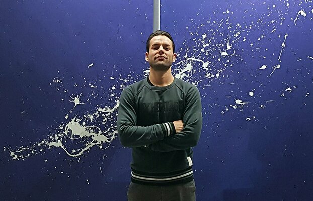 Alessio Luzzi in the Studio