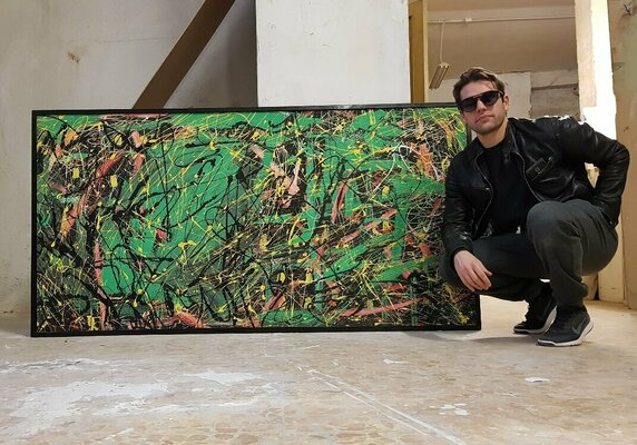 Alessio Luzzi in the Studio