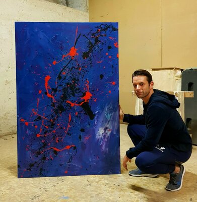 Alessio Luzzi in the Studio