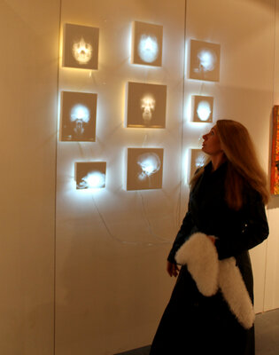 Milena Nicosia in the Studio