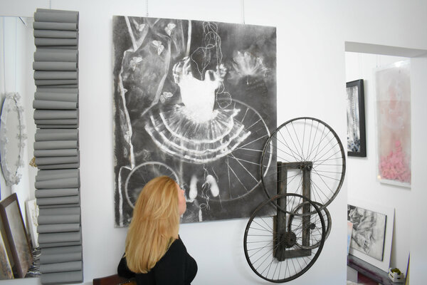 Milena Nicosia in the Studio