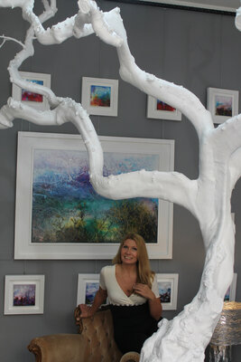 Milena Nicosia in the Studio