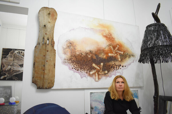 Milena Nicosia in the Studio