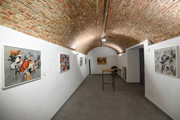 Francesco D'Adamo in the Studio: "Discanto" Solo Exhibition, Galleria 212 - Bologna (2018)