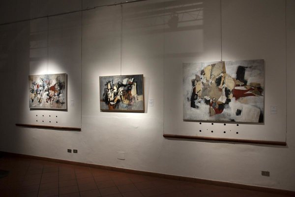 Francesco D'Adamo in the Studio: "Chimere" solo exhibition, Palazzo SS. Salvatore - S. Giovanni in P. (BO) - 2017