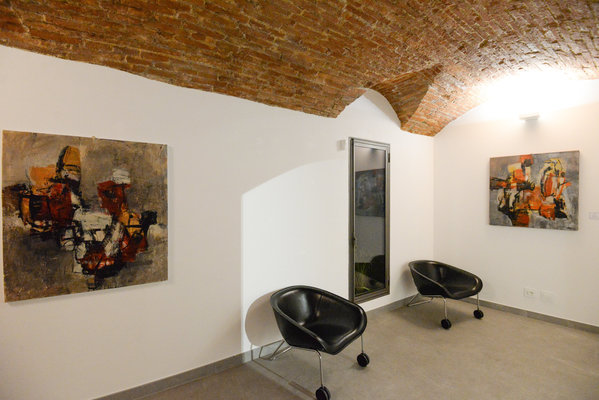 Francesco D'Adamo in the Studio: "Discanto" Solo Exhibition, Galleria 212 - Bologna (2018)