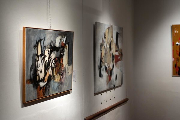 Francesco D'Adamo in the Studio: "Chimere" solo exhibition, Palazzo SS. Salvatore - S. Giovanni in P. (BO) - 2017