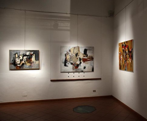 Francesco D'Adamo in the Studio: "Chimere" solo exhibition, Palazzo SS. Salvatore - S. Giovanni in P. (BO) - 2017