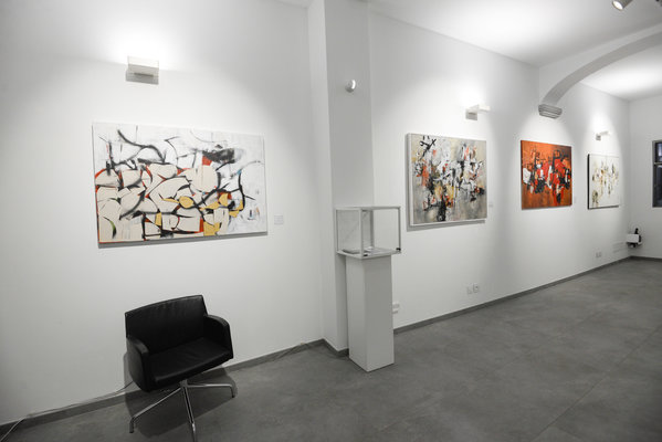 Francesco D'Adamo in the Studio: "Discanto" Solo Exhibition, Galleria 212 - Bologna (2018)