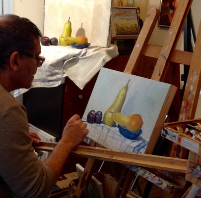 Carmelo Margarone in the Studio