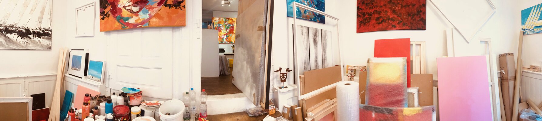 Olivier Messas in the Studio: Atmosphère atelier 2019