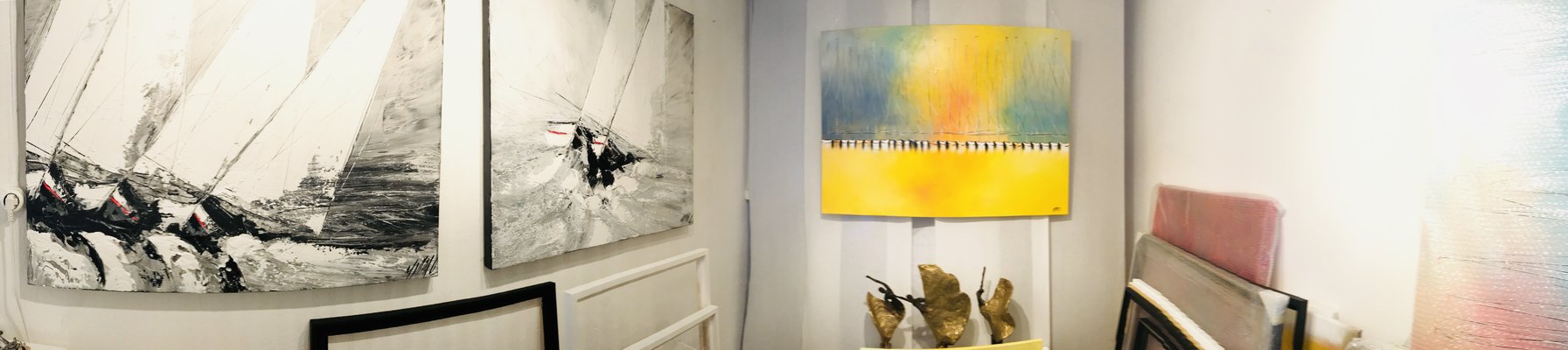 Olivier Messas in the Studio: Atelier « Espace 4 » : coGALERIE (Atelier Olivier Messas), Marienstrasse 81, D - 76137 Karlsruhe, Allemagne