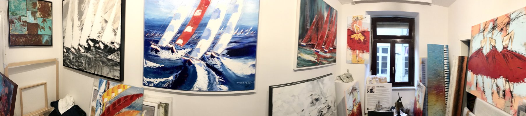 Olivier Messas in the Studio: Atelier « Espace 4 » : coGALERIE (Atelier Olivier Messas), Marienstrasse 81, D - 76137 Karlsruhe, Allemagne