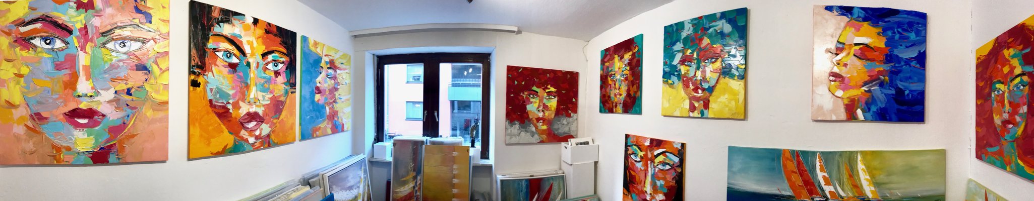 Olivier Messas in the Studio: Atelier « Espace 2 » : coGALERIE (Atelier Olivier Messas), Marienstrasse 81, D - 76137 Karlsruhe, Allemagne