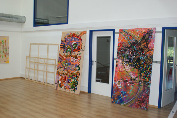 Maria Moretti in the Studio: Studio - Maria Moretti
