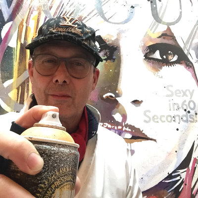 Patrick Cornée in the Studio
