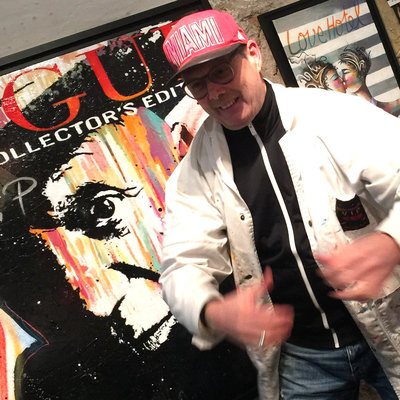 Patrick Cornée in the Studio
