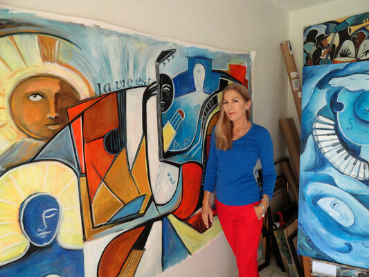 Valerie Vescovi in the Studio: Me & La Vie