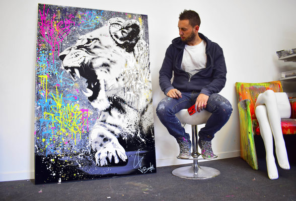 Vincent Bardou in the Studio