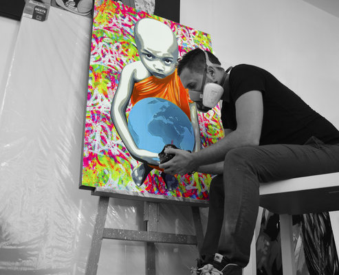 Vincent Bardou in the Studio