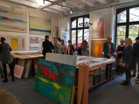 Christian v. Grumbkow in the Studio