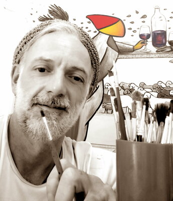 Marco Stocco in the Studio: Marco Stocco  - work in progress