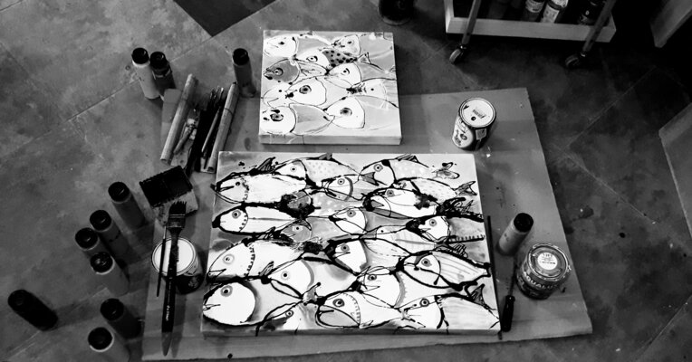 Stefan Dimovski in the Studio