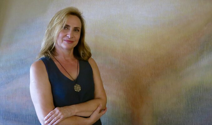 Malgorzata Krakowiak in the Studio