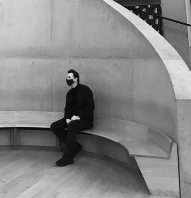 Mark Maxwell in the Studio