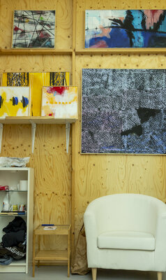 Jelena Antic in the Studio: studio