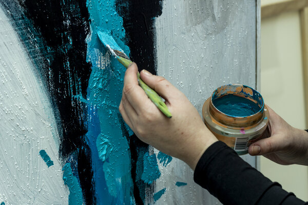 Jelena Antic in the Studio
