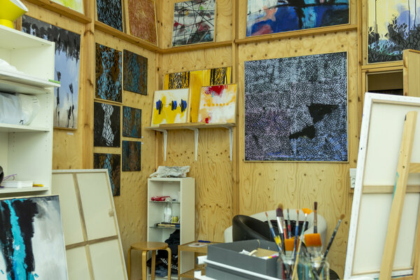 Jelena Antic in the Studio: studio